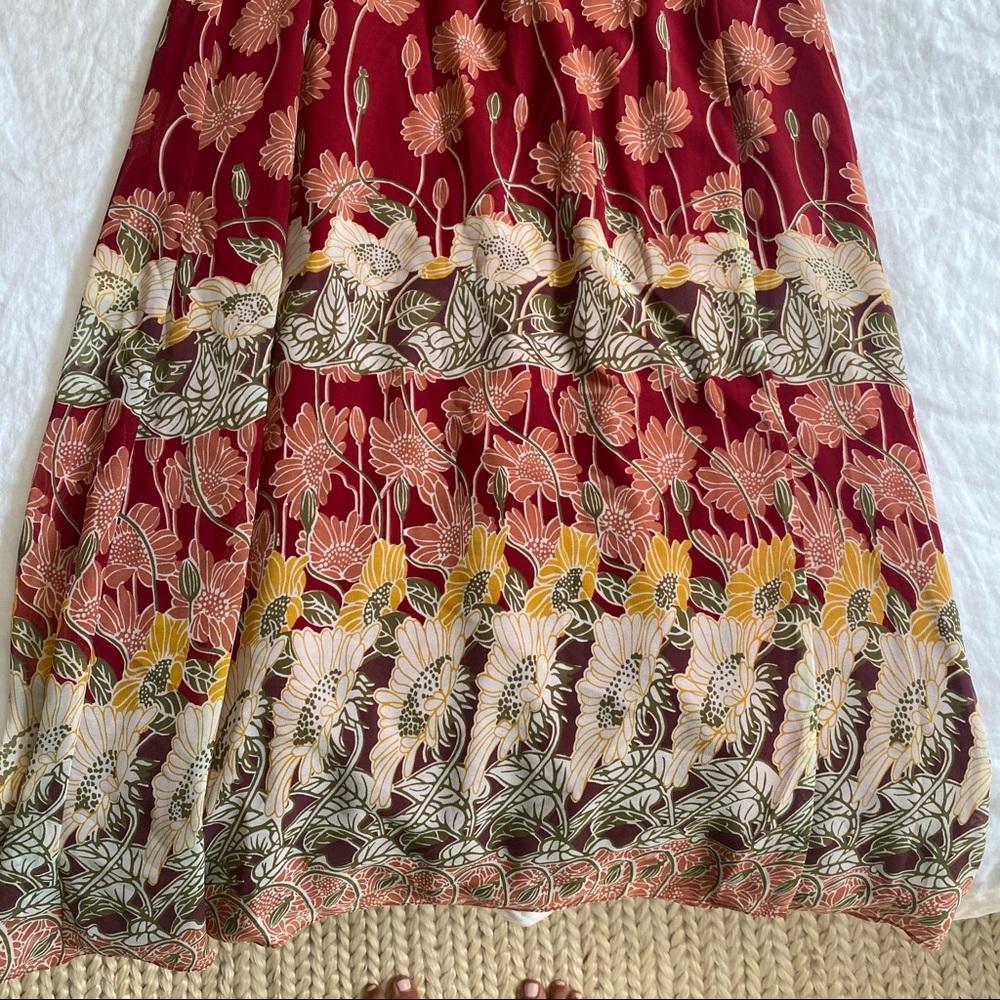 Madewell Floral Maxi Dress View 6
